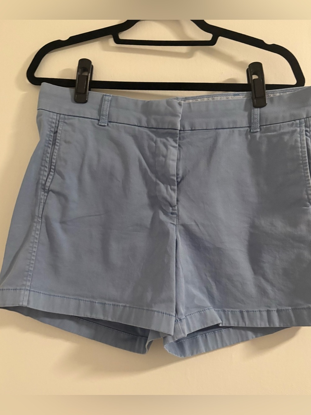J. Crew Light Blue Womens Chino Shorts size 12